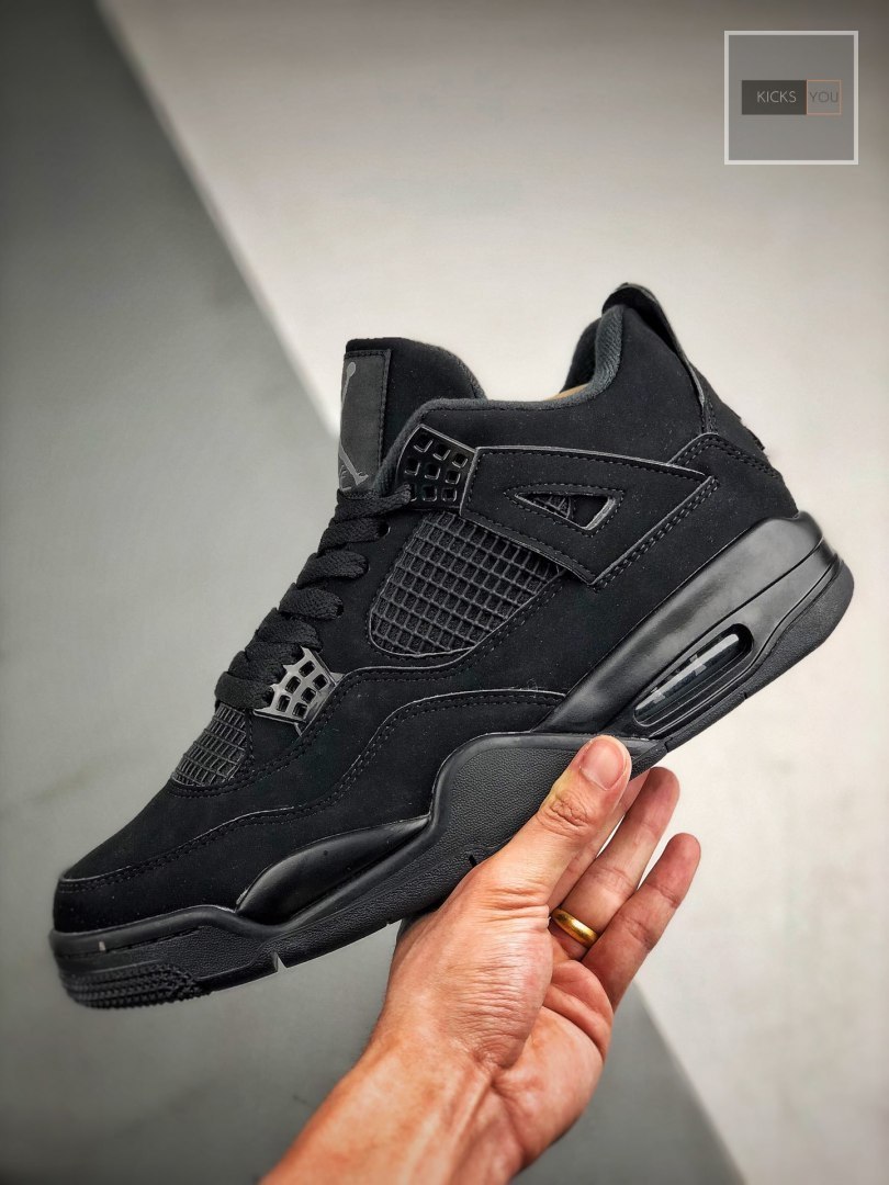 Nike air 2025 jordan 4 czarne